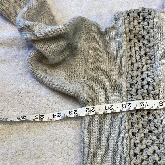 Sundance ribbon crochet open front cardigan - Picture 8 of 9